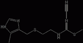 3-Cyano-2-methyl-1-[2-[[(5-methyl-1H-imidazol-4-yl)methyl]-sulphanyl]ethyl]isothiourea